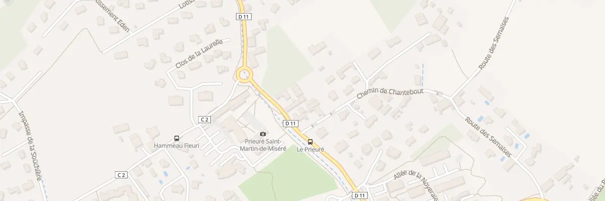Plan du 817 Rte de la Doux à Montbonnot-Saint-Martin