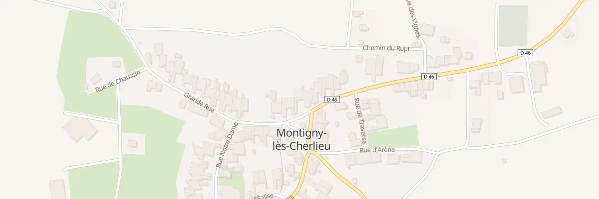 Plan du 32 Grande Rue à Montigny-lès-Cherlieu