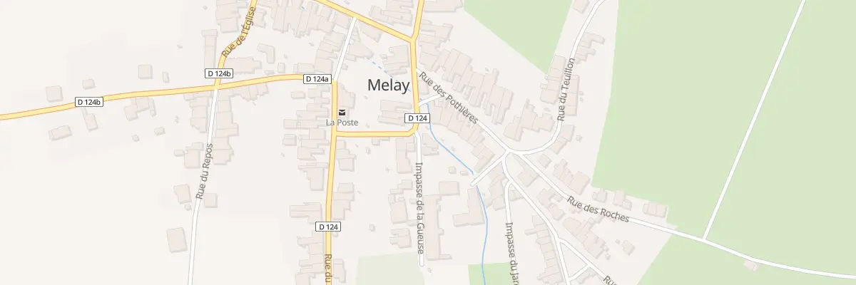 Plan du 1 Imp de la Gueuse à Melay