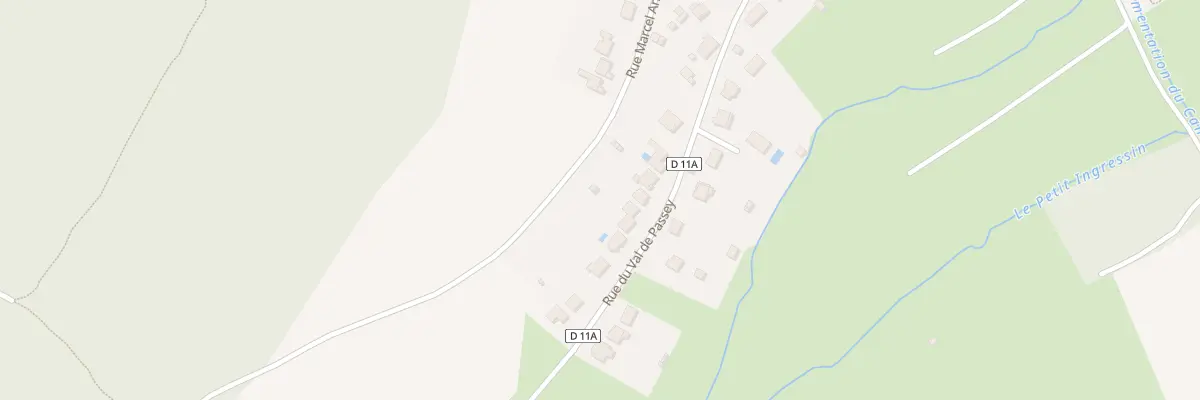 Plan du 36 Rue du Val-de-Passey à Choloy-Ménillot