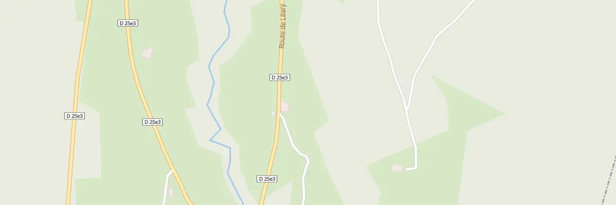 Plan du 1035 Rte de Léary aux Bouchoux