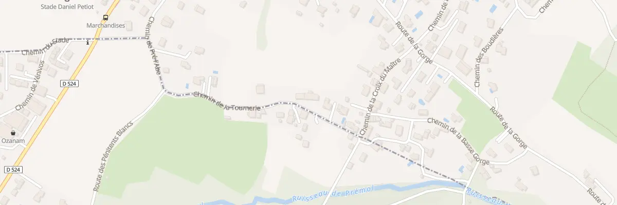 Plan du 227 Che de la Tournerie à Vaulnaveys-le-Haut