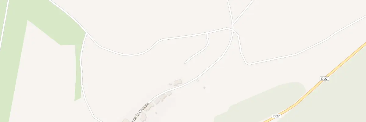 Plan du 359 Rue de la Chavée à Attignéville