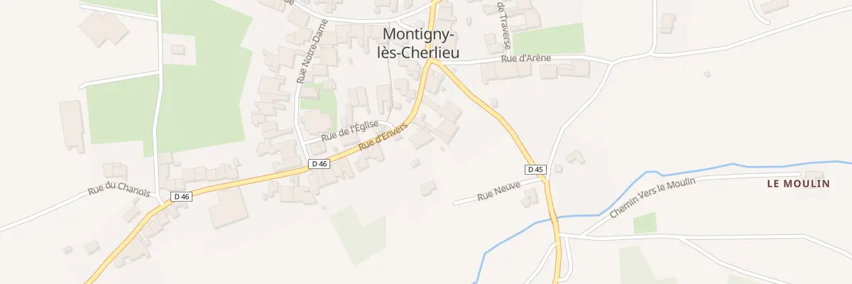 Plan du 9 Rue d’Envers à Montigny-lès-Cherlieu