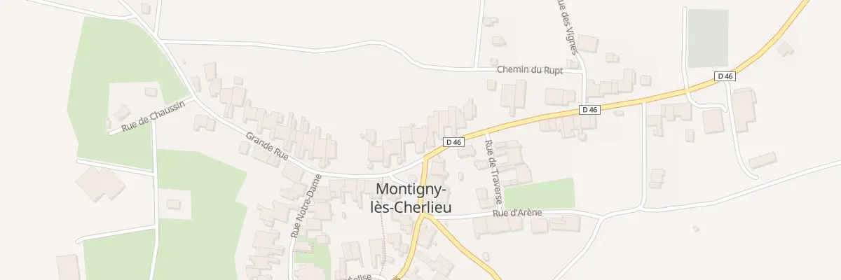 Plan du 30 Grande Rue à Montigny-lès-Cherlieu