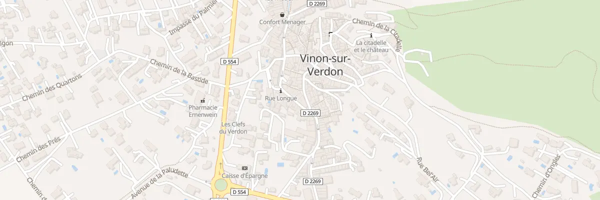Plan du 5179 Rue des Fours à Vinon-sur-Verdon