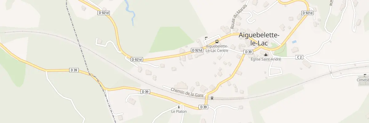 Plan du 241 Rte du Bourg à Aiguebelette-le-Lac