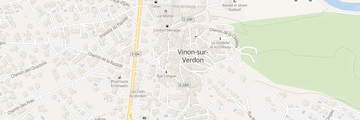 Plan du 5165 Rue des Fours à Vinon-sur-Verdon