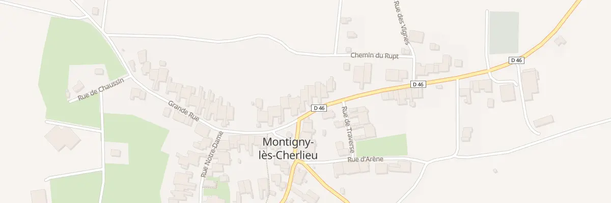 Plan du 28 Grande Rue à Montigny-lès-Cherlieu