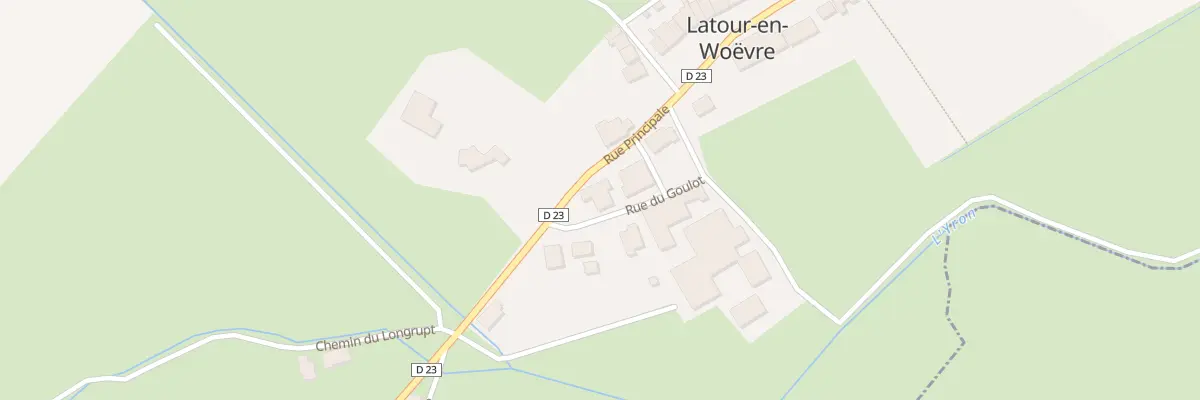 Plan du 6 Rue Principale à Latour-en-Woëvre