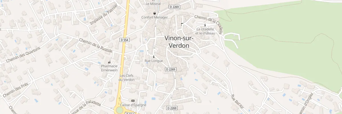 Plan du 5778 Rue des Fours à Vinon-sur-Verdon