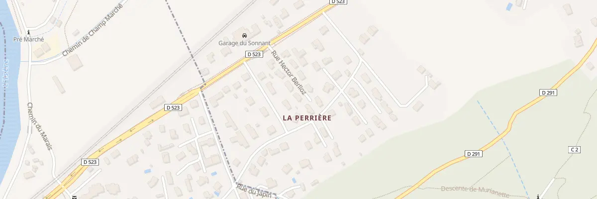 Plan du 617 Rue Hector Berlioz à Murianette