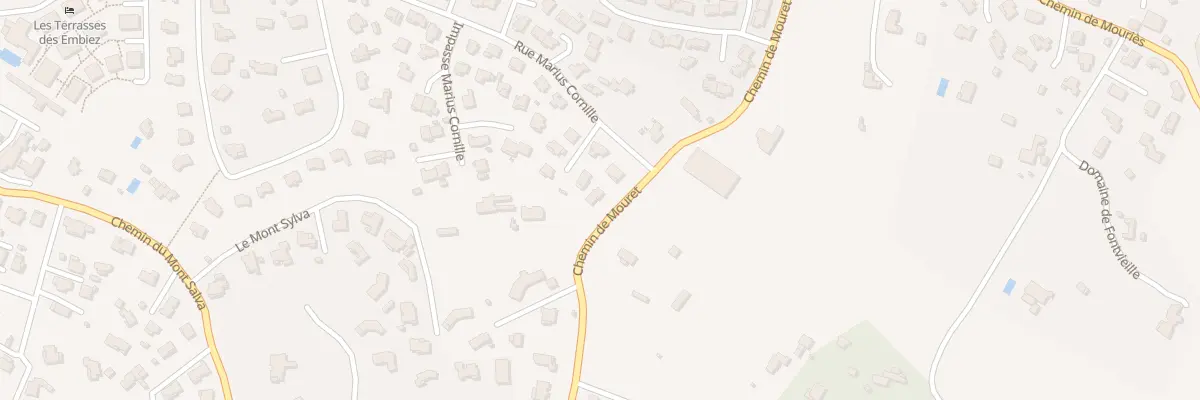 Plan du 42 Rue du Lot Les Salles à Six-Fours-les-Plages
