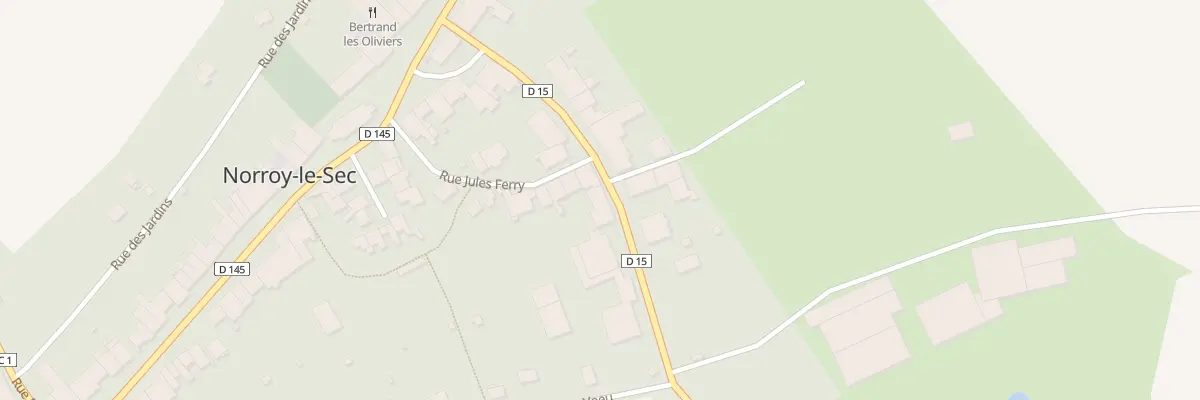 Plan du 7 Rue Albert Lebrun à Norroy-le-Sec