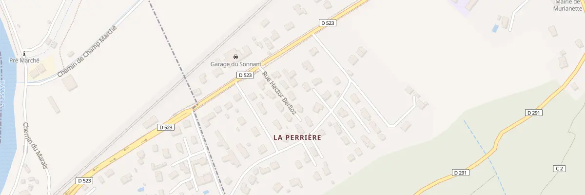 Plan du 577 Rue Hector Berlioz à Murianette