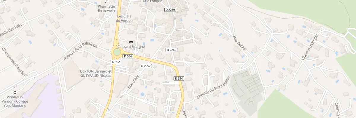 Plan du 61 Rue Andre Arbaud à Saint-Tropez