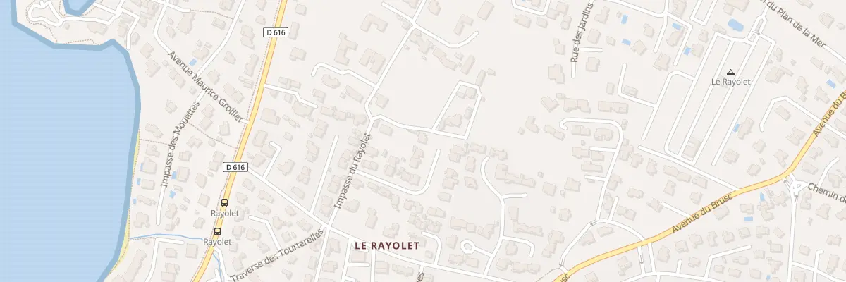 Plan du 102 Imp du Rayolet à Six-Fours-les-Plages