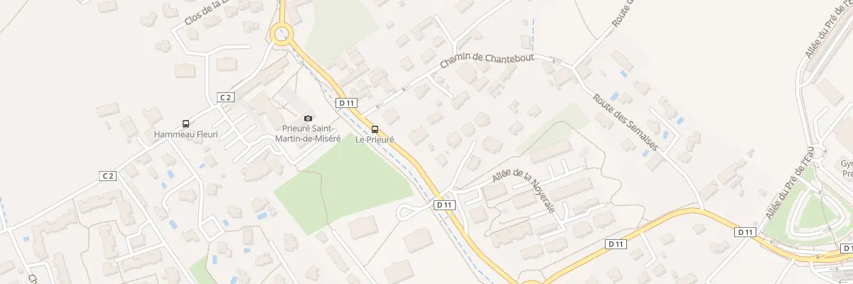 Plan du 895 Rte de la Doux à Montbonnot-Saint-Martin