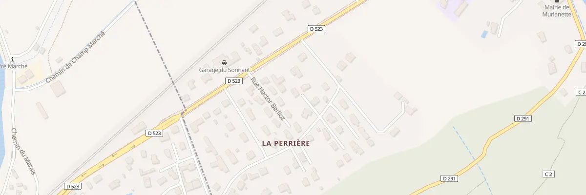 Plan du 49 All du Noyer à Murianette