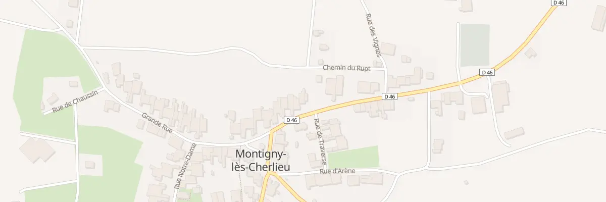 Plan du 20 Grande Rue à Montigny-lès-Cherlieu