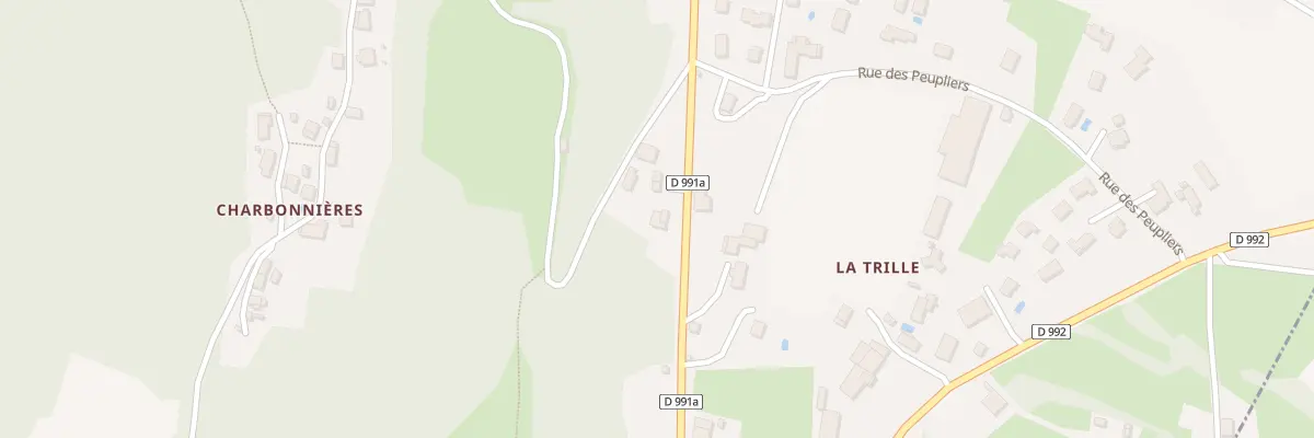 Plan du 598 A la Trille à Corbonod