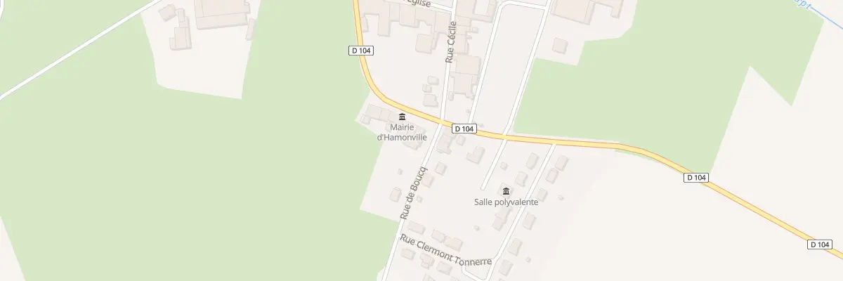 Plan du 6 Rue de la Mairie à Hamonville