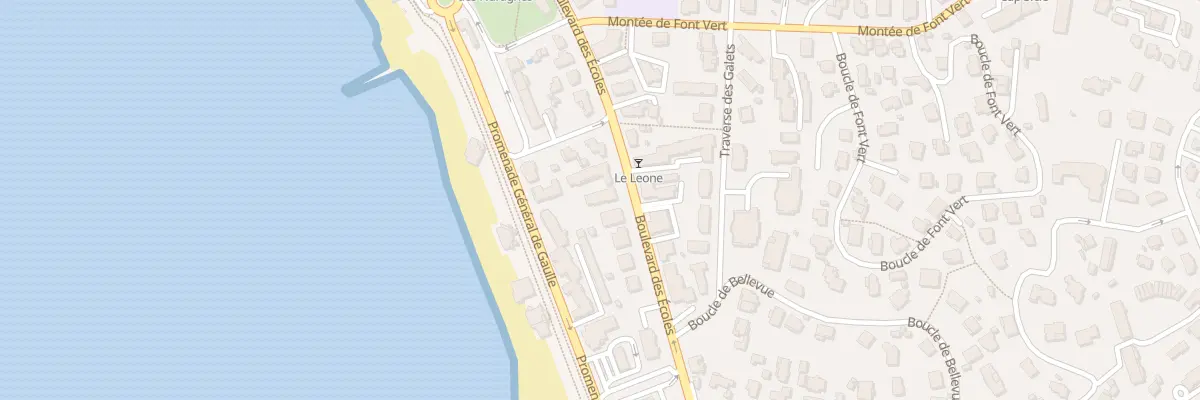 Plan du 387 Bd des Écoles à Six-Fours-les-Plages