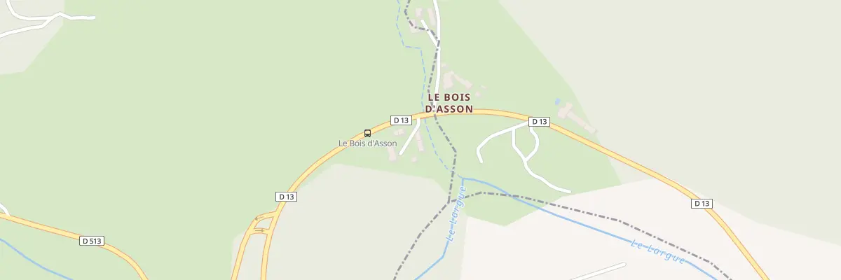 Plan du 11 Rte de Bois d’Asson à Saint-Maime