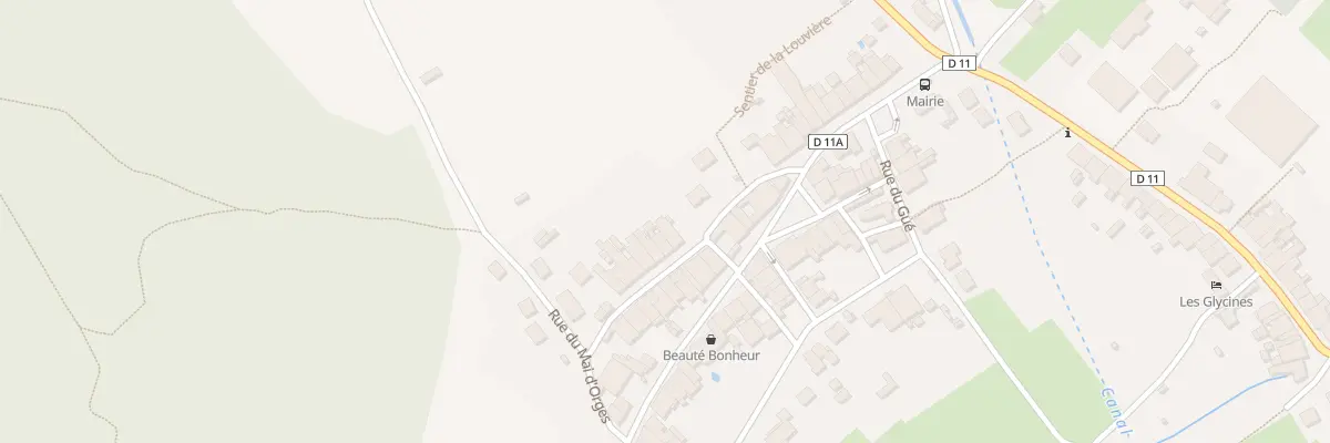 Plan du 4 Rue des Fleurs à Choloy-Ménillot
