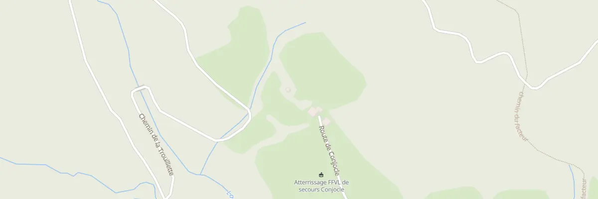Plan du 945 Rte de Conjocle à Champfromier
