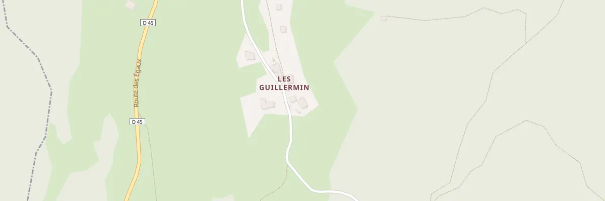 Plan du 487 Che des Guillermins à Corbel