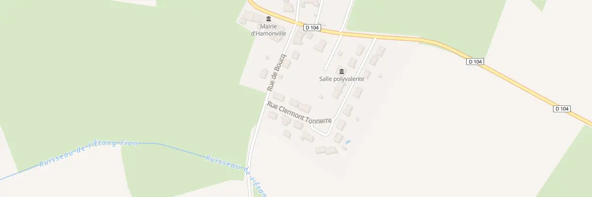 Plan du 3 Rue de Clermont Tonnerre à Hamonville