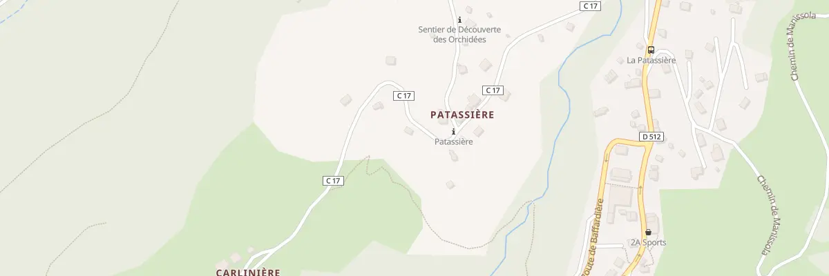 Plan du 563 Che de Patassière à Saint-Pierre-de-Chartreuse