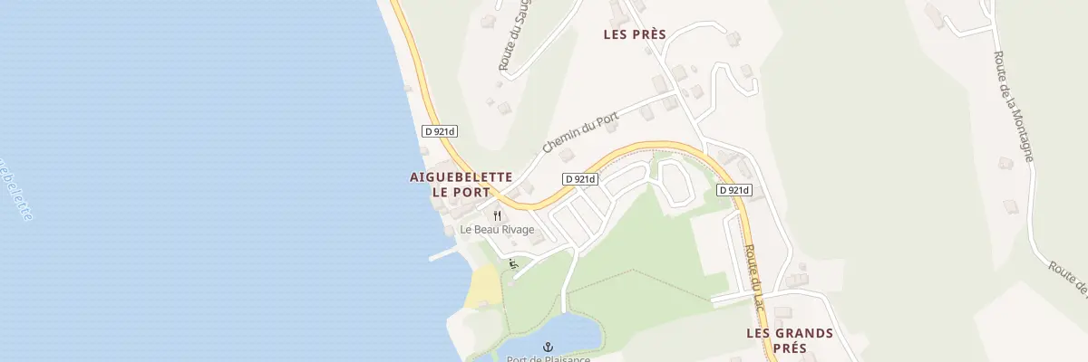 Plan du 1250 Rte du Lac à Aiguebelette-le-Lac