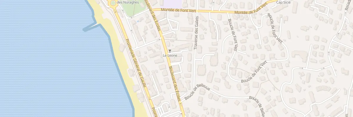 Plan du 376 Bd des Écoles à Six-Fours-les-Plages