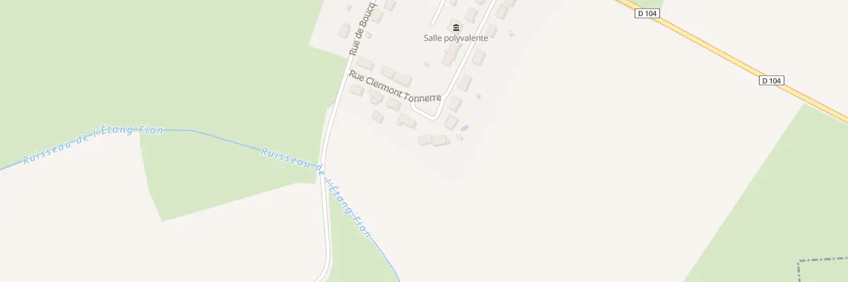 Plan du 10 Rue de Clermont Tonnerre à Hamonville