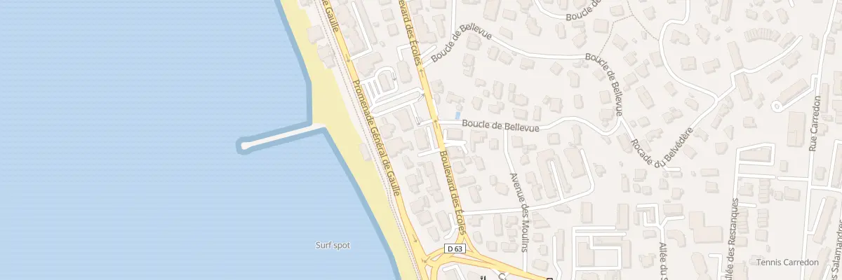 Plan du 149 Bd des Écoles à Six-Fours-les-Plages