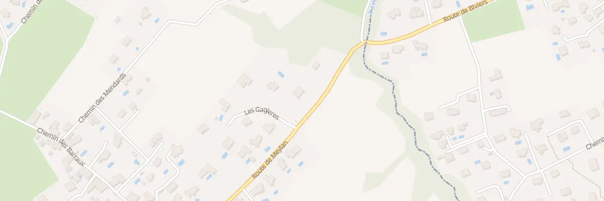 Plan du 2511 Rte de Meylan à Biviers
