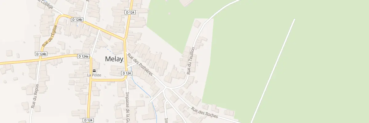 Plan du 5 Rue du Teuillon à Melay