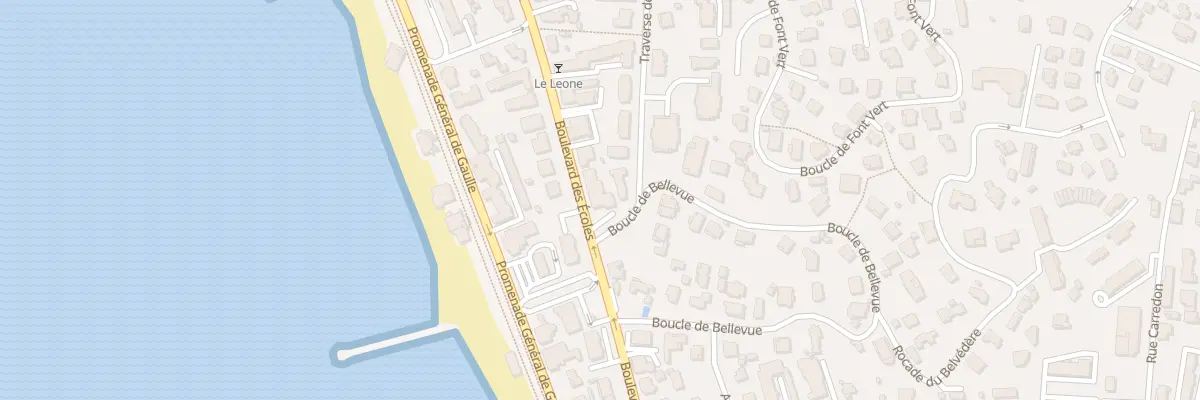 Plan du 276 Bd des Écoles à Six-Fours-les-Plages