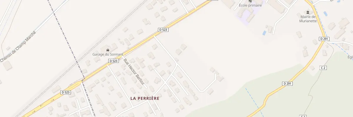Plan du 81 Che de la Perrière à Murianette