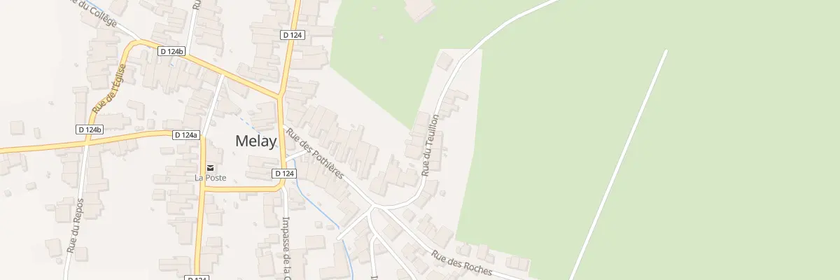 Plan du 7 Rue du Teuillon à Melay