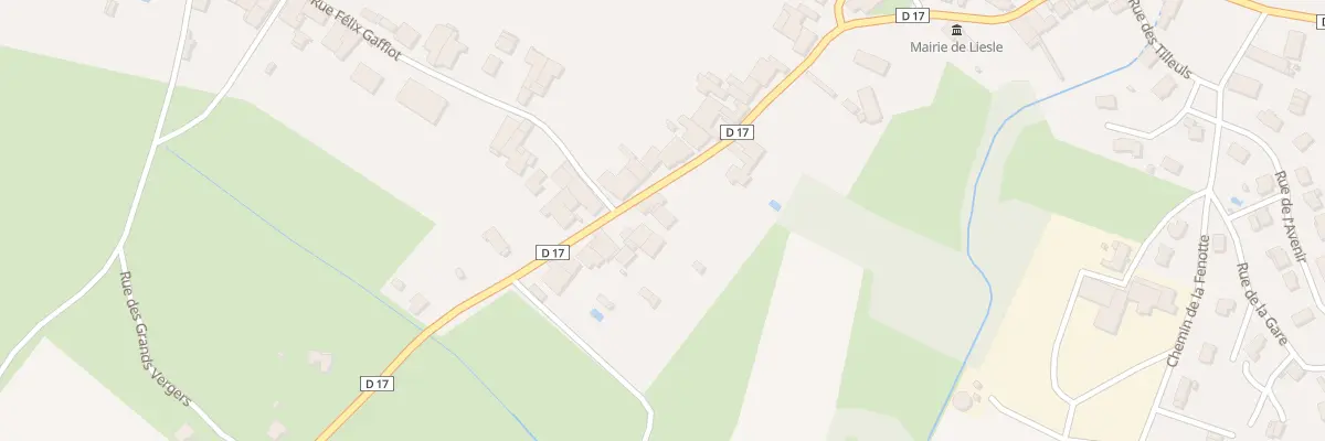 Plan du 11 Rue Charles Dornier à Liesle