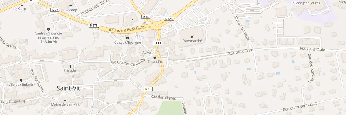 Plan du 5 Rue de la Craie à Saint-Vit