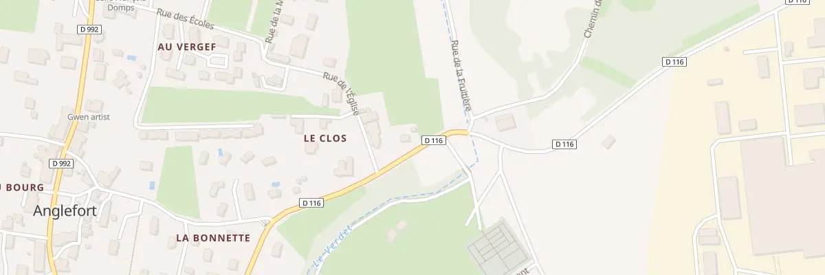 Plan du 57 Rte de la Gare à Anglefort