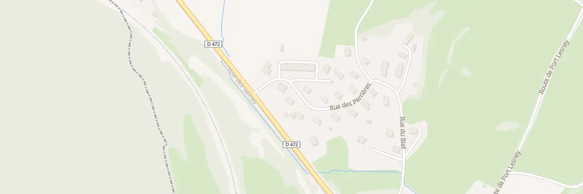 Plan du 10 Rue des Perrières à Pagnoz