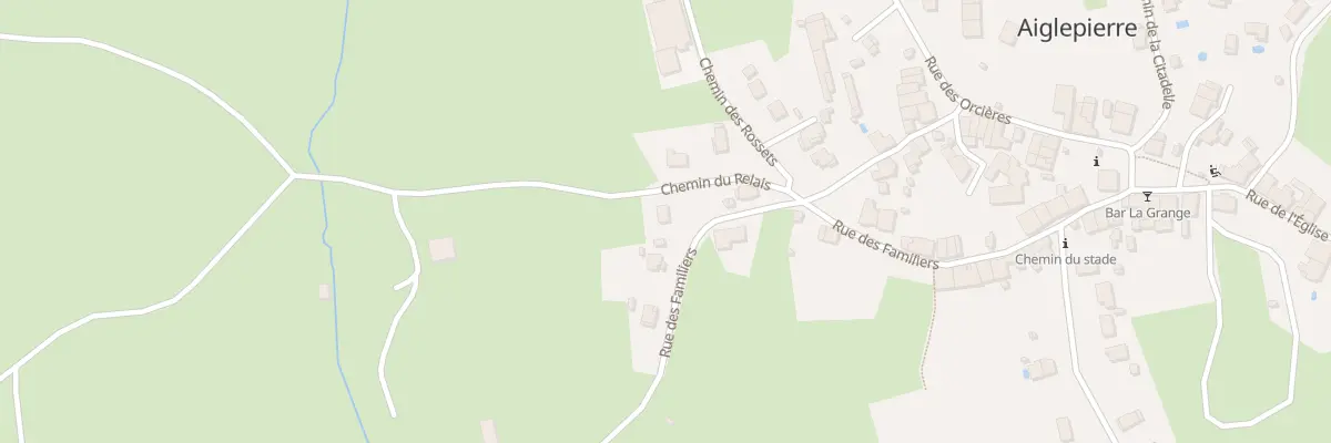 Plan du 9 Che du Relais à Aiglepierre