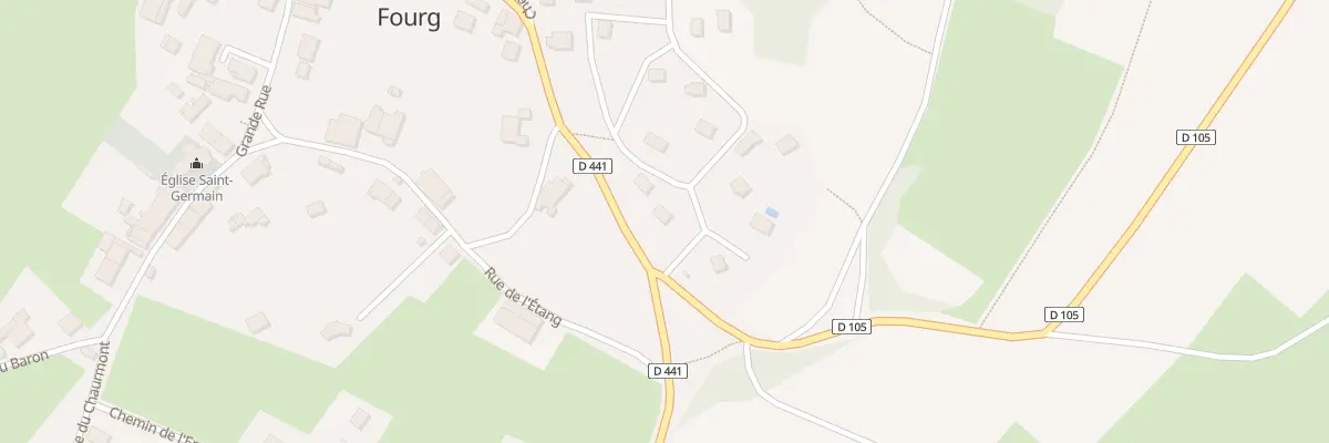 Plan du 1 Rue du Genevrier à Fourg