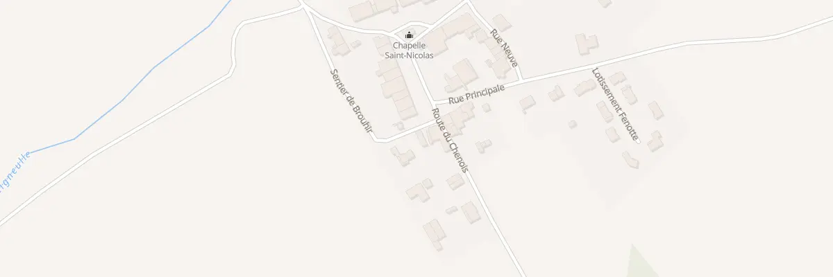 Plan du 19 Rue Principale à Brainville