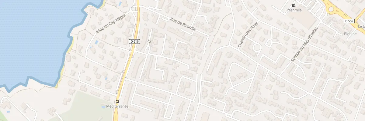 Plan du 515 Cor de Solviou à Six-Fours-les-Plages